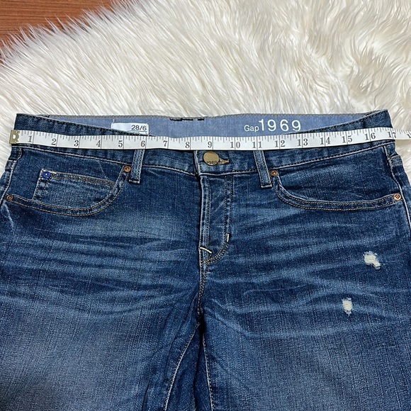 GAP BOYFRIEND DENIM SHORTS - Picture 4 of 10